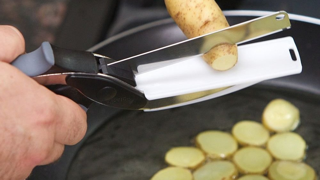 Allstar Innovations Clever Cutter 2-in-1 Food Chopper | $5 | Amazon